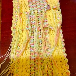SOLD Dressy Crocheted scarf